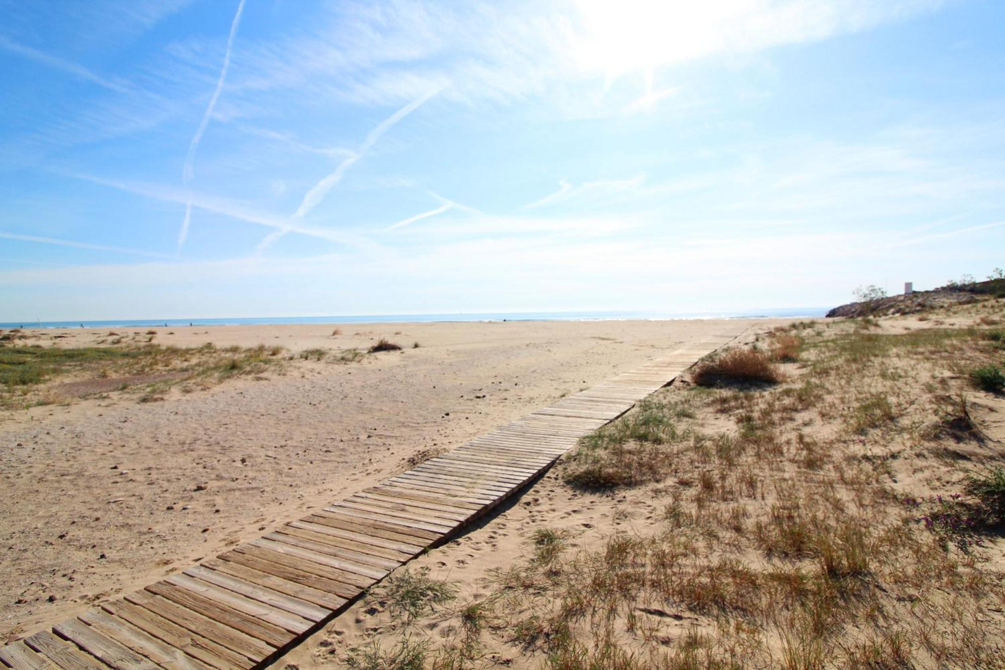 Global Properties, Apartamento Con Terraza E Increibles Vistas Al Mar Sagunto Exteriör bild
