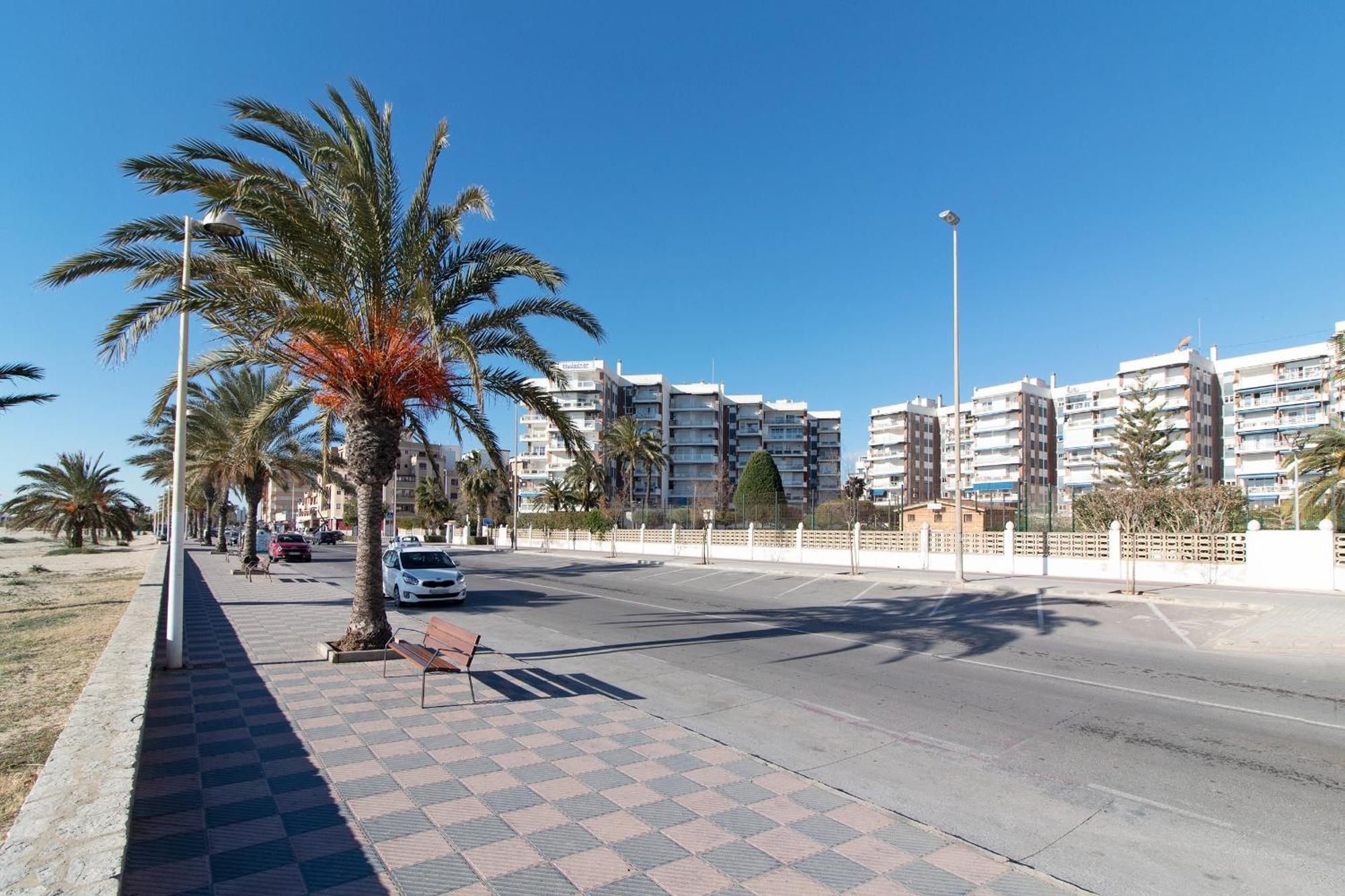 Global Properties, Apartamento Con Terraza E Increibles Vistas Al Mar Sagunto Exteriör bild