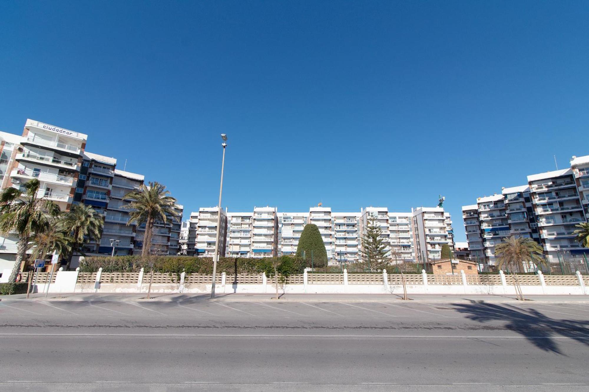 Global Properties, Apartamento Con Terraza E Increibles Vistas Al Mar Sagunto Exteriör bild