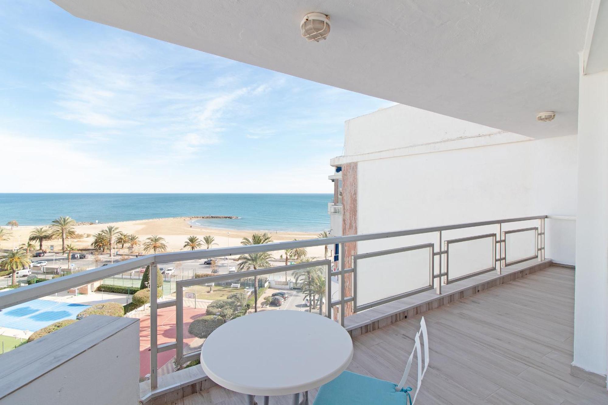 Global Properties, Apartamento Con Terraza E Increibles Vistas Al Mar Sagunto Exteriör bild